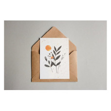 Gorilla Gardening Postkarten aus Samenpapier – floral Illustrationen A6