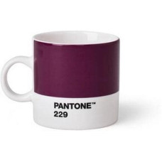 Pantone by Copenhagen Design Espresso-Tassen 120 ml, 1 Stück, Weiss/Dunkelviolett