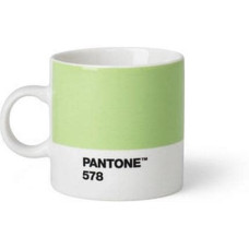 Pantone by Copenhagen Design Espresso-Tassen 120 ml, 1 Stück, Weiss/Hellgrün