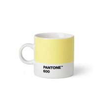 Pantone by Copenhagen Design Espressotasse 120 ml, 1 Stück, Hellgelb/Weiss