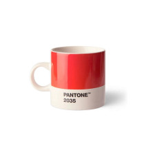 Pantone by Copenhagen Design Espressotasse 120 ml, 1 Stück, Rot