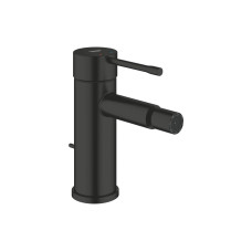 GROHE Essence New Bidetmischer Mattschwarz mit Ablaufgarnitur GROHE Essence New Bidetmischer Mattschwarz mit Ablaufgarnitur