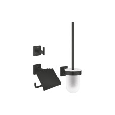 GROHE Start Cube Glas Metall Mattschwarz 3-teilig GROHE Start Cube Glas Metall Mattschwarz 3-teilig