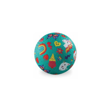Crocodile Creek Match ball 5 Smiley, Gummiball, Petrol, 13 cm Crocodile Creek Match ball 5 Smiley, Gummiball, Petrol, 13 cm