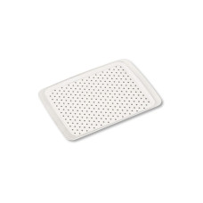 Kesper Serviertablett Kunststoff Weiss 35 x 26 cm rutschfest