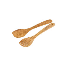 Kesper Salatbesteck Olivenholz Braun 30 cm