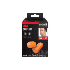 3M 1100 50 Paar Packung, 94 - 105 dB 3M 1100 50 Paar Packung, 94 - 105 dB