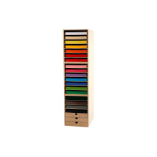 Creativ Company Papierregal mit Bastelkarton Creativ Company Papierregal mit Bastelkarton