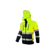 ACE ACE Neon Softshell-Warnjacke – L ACE ACE Neon Softshell-Warnjacke – L