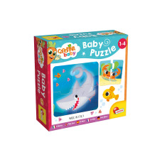 Lisciani Das Meer Baby, Meerestiere, 6 x 4 Teile
