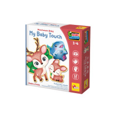 Lisciani Baby Touch My Baby 6 Paare Mutter und Welpe 12 Teile