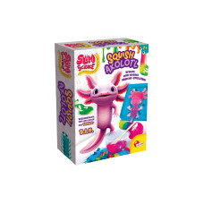 Lisciani Squish Axolotl DIY Squishy mit Pulver und Form