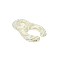 Sunnylife Float Together Baby Seat EU Duck Sage Stripe Duo, Kunststoff