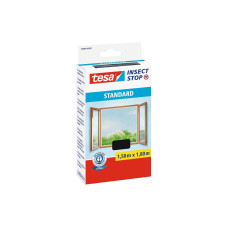 tesa Fliegengitter STANDARD für Fenster Anthr. - 1.5 m x 1.8 m
