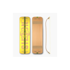 GIBBON Gibbon Slackboard Set Bonzo Classic Buche Gelb GIBBON Gibbon Slackboard Set Bonzo Classic Buche Gelb