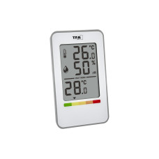 TFA Dostmann Thermo-/Hygrometer 30.5062.02 Weiss TFA Dostmann Thermo-/Hygrometer 30.5062.02 Weiss