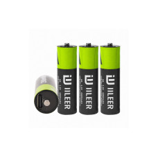 IILEER AA Lithium Akkus 2000 mAh, 4 Stück IILEER AA Lithium Akkus 2000 mAh, 4 Stück