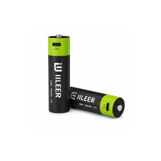 IILEER IILEER 18650 Lithium Akkus 2000 mAh 2 Stück IILEER IILEER 18650 Lithium Akkus 2000 mAh 2 Stück