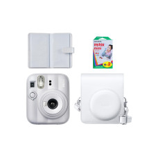 Fujifilm Fotokamera Instax Mini 13 Mega Bundle Weiss