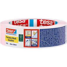 tesa Malerband Precision Mask Sensitive 50m x 30 mm, Pink
