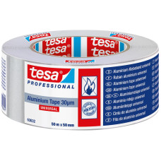 tesa Aluminiumband 50 mm x 50 m, Silber
