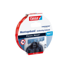 tesa Powerbond 19 mm x 5 m, Weiss
