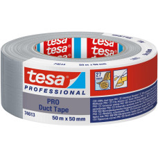 tesa Duct Tape 74613 50 mm x 50 m, Grau