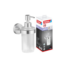 tesa Seifenspender Moon 200 ml, Edelstahl tesa Seifenspender Moon 200 ml, Edelstahl