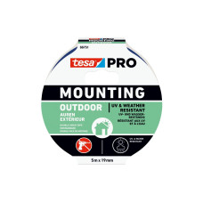 tesa Mounting PRO 19 mm x 5 m, Transparent