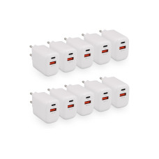 LMP Wall Charger 20W Dual-Port USB-C USB-A 3.0 10er Pack LMP Wall Charger 20W Dual-Port USB-C USB-A 3.0 10er Pack