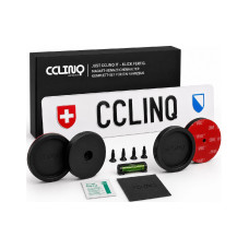 CCLINQ Kennzeichenhalter Magnetisch Rahmenloser Halter für CH DE AT CCLINQ Kennzeichenhalter Magnetisch Rahmenloser Halter für CH DE AT