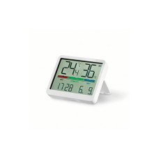 EASYmaxx Thermo- & Hygrometer 3 V weiss Farbdisplay Komfortanzeige