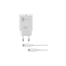 Cellular Line Charger Kit 20 W, USB-C-auf-USB-C Cellular Line Charger Kit 20 W, USB-C-auf-USB-C
