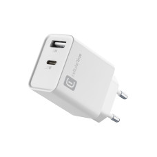 Cellular Line Multiport Charger PD 20W, USB-A, USB-C, Weiss Cellular Line Multiport Charger PD 20W, USB-A, USB-C, Weiss