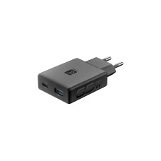 Cellular Line POWER LITE 65 W USB-C 18 W USB-A GaN+ Schwarz Cellular Line POWER LITE 65 W USB-C 18 W USB-A GaN+ Schwarz