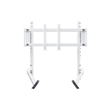 Oplite R8 Single Monitor Mount Stahl, Weiss