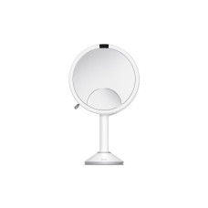 Simplehuman Kosmetikspiegel mit Sensor Trio Ø 20 cm Weiss Simplehuman Kosmetikspiegel mit Sensor Trio Ø 20 cm Weiss