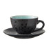 Bitz Kaffeetasse 240 ml, 4 Stück, Schwarz/Mehrfarbig Bitz Kaffeetasse 240 ml, 4 Stück, Schwarz/Mehrfarbig