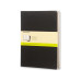 Moleskine Notizbuch XL Blanko, 120 Seiten, 3er Set