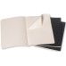 Moleskine Notizbuch XL Blanko, 120 Seiten, 3er Set