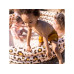 Swim Essentials Planschbecken Beige Leopard Ø 150 cm