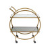 Kare Bartrolley Loft 85 x 74 cm, Messing Kare Bartrolley Loft 85 x 74 cm, Messing