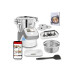 Moulinex Küchenmaschine i-Companion Touch XL Silber/Weiss Moulinex Küchenmaschine i-Companion Touch XL Silber/Weiss