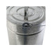 Kamino Mehrzweckeimer mit Deckel, 14 l, Silber