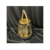 Dameco Laterne Forest 23 cm, Gold/Schwarz