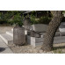 STT Laterne Solar Antic Grand Santana, 75 cm, Anthrazit