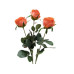 CHALET Kunstblume Rosenbouqet 87 cm, Pfirsich
