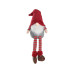 EGLO Weihnachtsfigur Ikara 65 cm, Rot/Grau