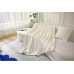 Flair Decke Shiny 150 x 200 cm, Weiss