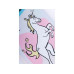 Loomi Boards Skateboard Corkgrip Unicorn 24.75